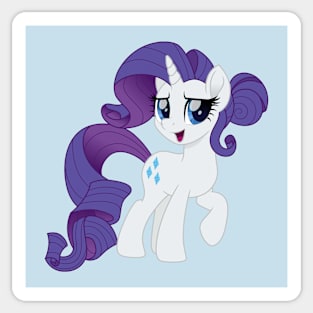 Rarity with a bun Sticker